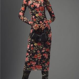 Floral Long Sleeve Dress